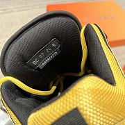 Colestore Dior And Lewis Hamilton Dior Snow Derby Shoe – Limited And Numbered Edition Yellow  - 5