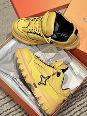 Colestore Dior And Lewis Hamilton Dior Snow Derby Shoe – Limited And Numbered Edition Yellow  - 2