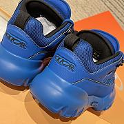 Colestore Dior And Lewis Hamilton Dior Snow Derby Shoe – Limited And Numbered Edition Blue - 4