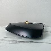 Colestore Prada Cleo Brushed Leather Bag In Black 22 x 18.5 x 4.5 cm - 4