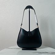 Colestore Prada Cleo Brushed Leather Bag In Black 22 x 18.5 x 4.5 cm - 2