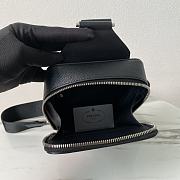 Colestore Prada Crossbody Bag Saffiano Leather Black 14 x 20 x 5 cm - 6