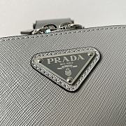 Colestore Prada Crossbody Bag Saffiano Leather Grey 14 x 20 x 5 cm - 4