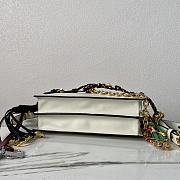 Colestore Women Prada Soft Sound small Leather shoulder bag White 24 x 13.5 x 6 cm - 2