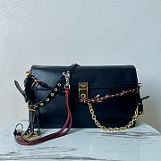 Colestore Women Prada Soft Sound Leather shoulder bag Black 35 x 19.5 x 10.5 cm - 1