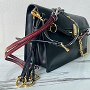 Colestore Women Prada Soft Sound Leather shoulder bag Black 35 x 19.5 x 10.5 cm - 6