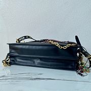 Colestore Women Prada Soft Sound Leather shoulder bag Black 35 x 19.5 x 10.5 cm - 4