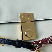 Colestore Women Prada Soft Sound Leather shoulder bag White 35 x 19.5 x 10.5 cm - 5