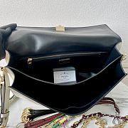 Colestore Women Prada Soft Sound Leather shoulder bag White 35 x 19.5 x 10.5 cm - 4