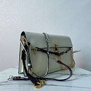 Colestore Women Prada Soft Sound Leather shoulder bag White 35 x 19.5 x 10.5 cm - 2