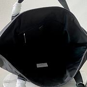 Colestore Prada Re-Nylon and leather duffel bag Black 44.5 x 40 x 42 cm - 6