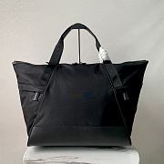 Colestore Prada Re-Nylon and leather duffel bag Black 44.5 x 40 x 42 cm - 4