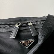Colestore Prada Re-Nylon and leather duffel bag Black 44.5 x 40 x 42 cm - 2