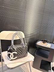 Colestore Chanel Cambon Bowling Bag Black 28 x 16 cm - 1