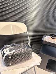 Colestore Chanel Cambon Bowling Bag Black 28 x 16 cm - 2