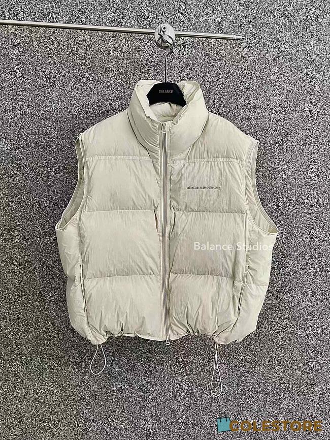 Colestore Dior Gile Puffer Jacket White  - 1