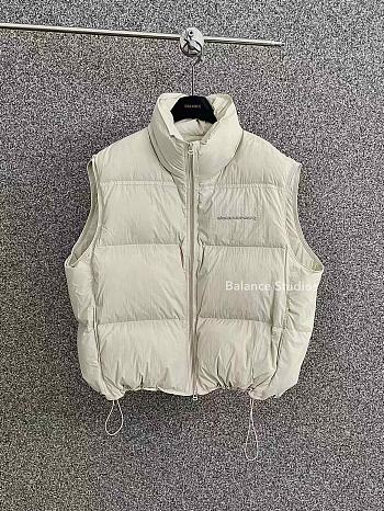 Colestore Dior Gile Puffer Jacket White 