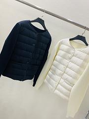 Colestore Moncler Coat Black/ White  - 4