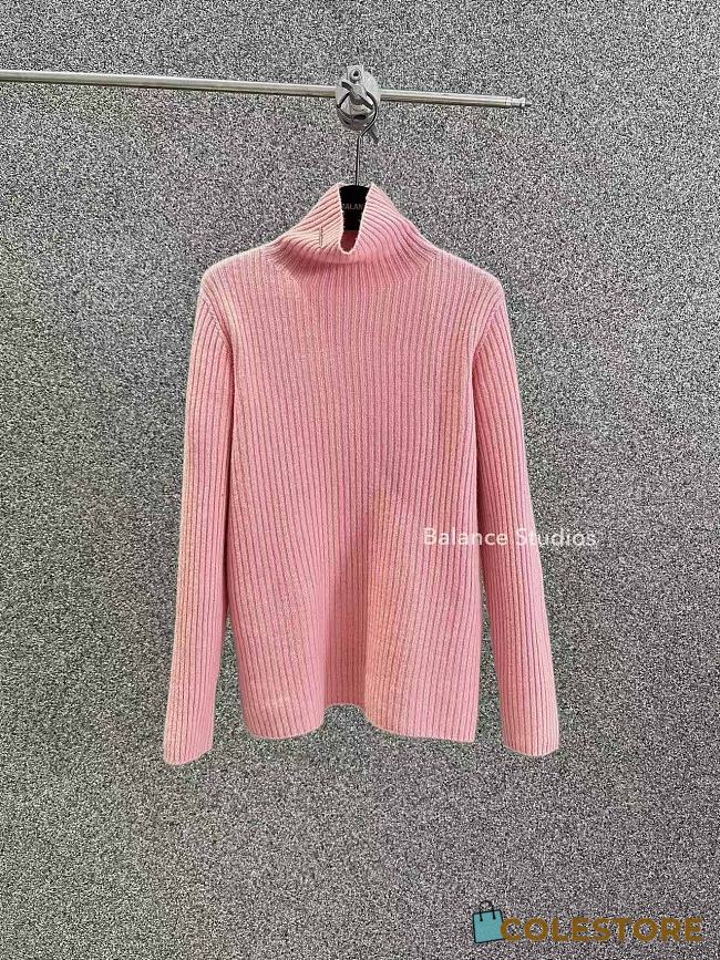 Colestore Balance Bodycon Sweater Pink - 1