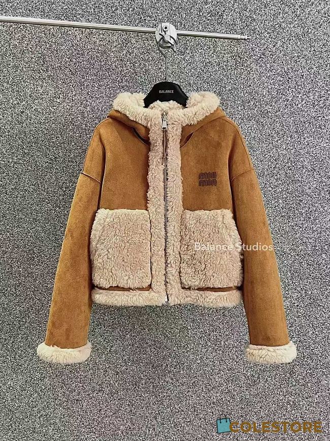 Colestore Miu Miu Reversible Fur Coat Brown - 1