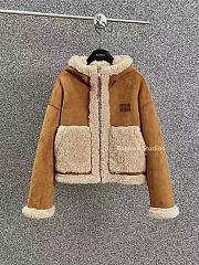 Colestore Miu Miu Reversible Fur Coat Brown - 1