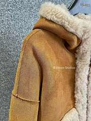 Colestore Miu Miu Reversible Fur Coat Brown - 5