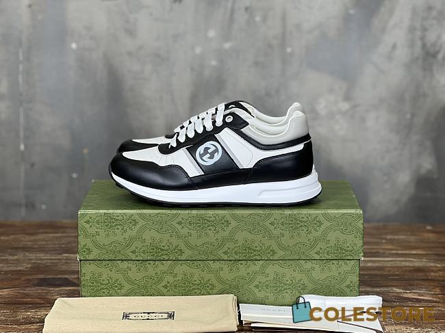Colestore Gucci Black And White Sneaker  - 1