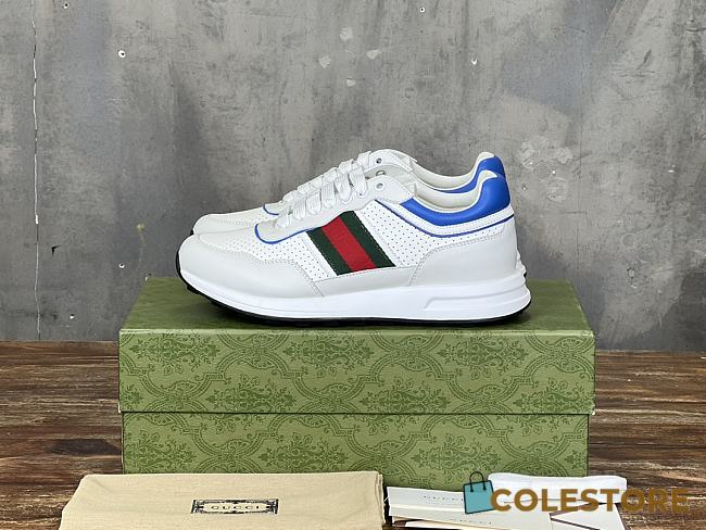 Colestore Gucci Signature Color White Sneaker - 1
