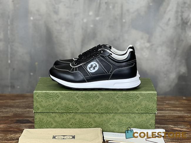 Colestore Gucci Logo Sneaker Black - 1