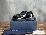 Colestore Dior Combat Derby Shoe Black Polished Calfskin  - 1