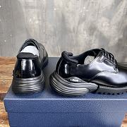 Colestore Dior Combat Derby Shoe Black Polished Calfskin  - 4