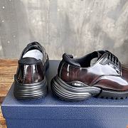 Colestore Dior Combat Derby Shoe Brown Polished Calfskin  - 2