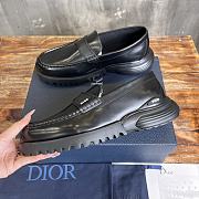 Colestore Dior Shoe Black Calfskin Loafer - 5