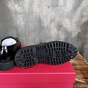 Colestore Valentino Shoe Black Polished Calfskin Loafer - 5
