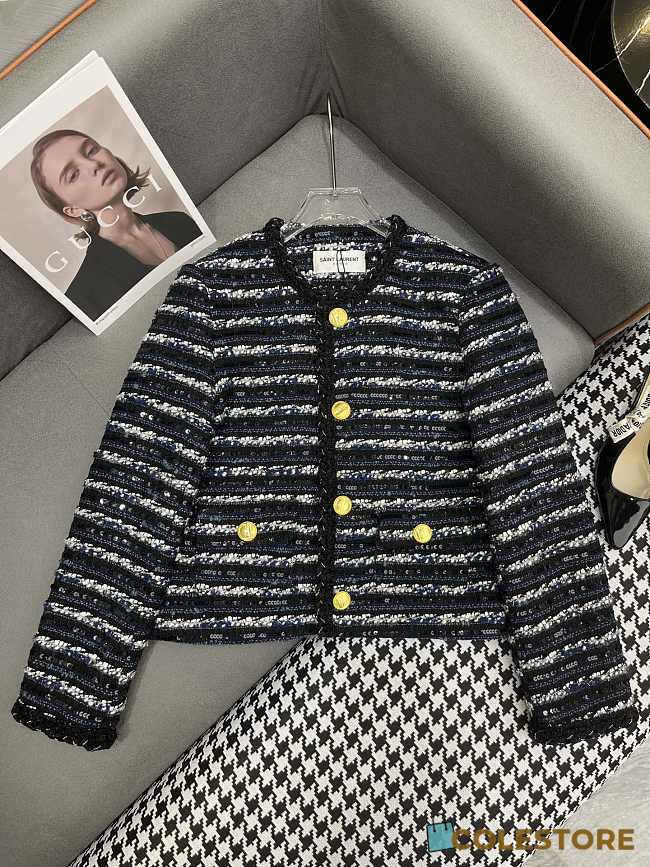Colestore Saint Laurent YSL 24ss Coat Black  - 1