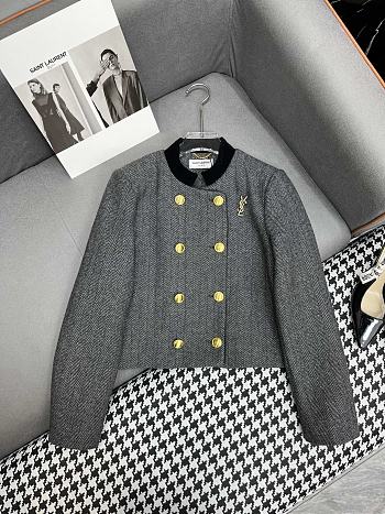 Colestore Saint Laurent YSL Coat 24ss Grey
