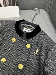 Colestore Saint Laurent YSL Coat 24ss Grey - 3