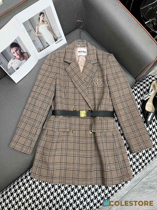 Colestore Miu Miu Long Coat Brown  - 1