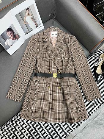 Colestore Miu Miu Long Coat Brown 