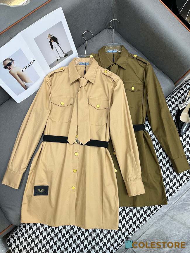 Colestore Prada Long Dress Beige - 1