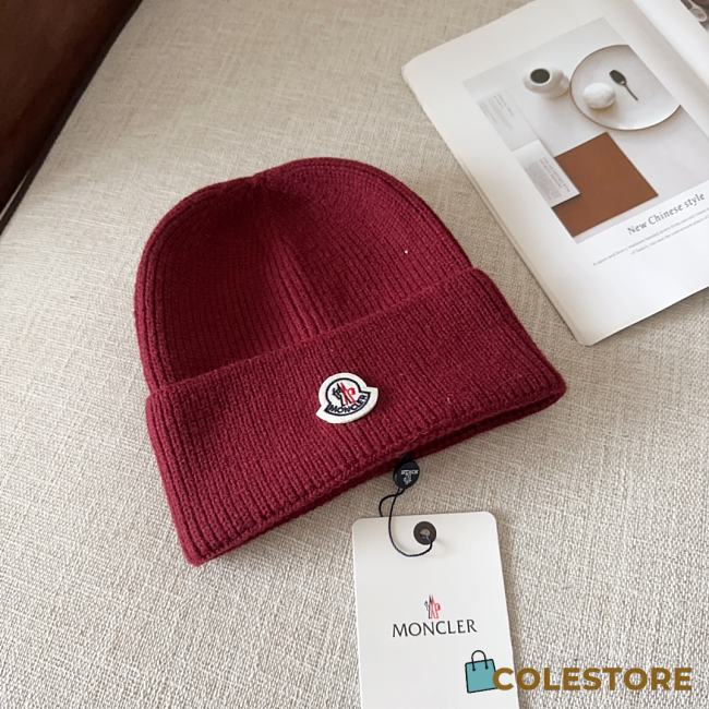 Colestore Moncler Beanie Rouge  - 1