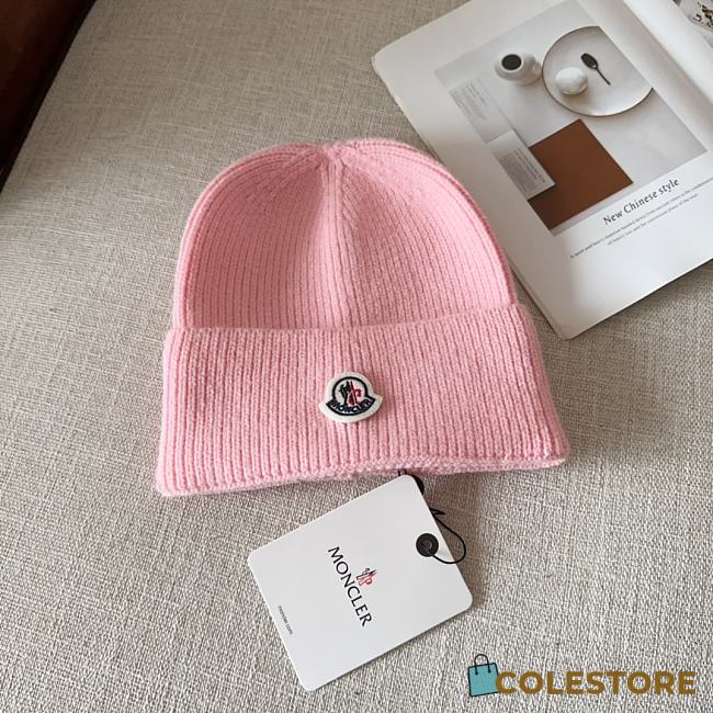 Colestore Moncler Beanie Pink  - 1