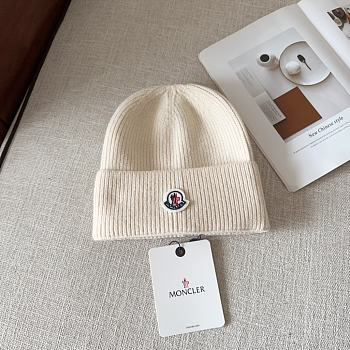 Colestore Moncler Beanie White 