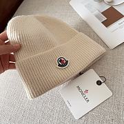 Colestore Moncler Beanie White  - 4