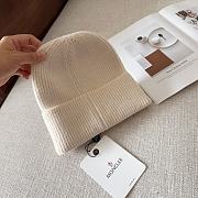 Colestore Moncler Beanie White  - 3