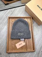 Colestore Miu Miu Beanie Grey  - 1