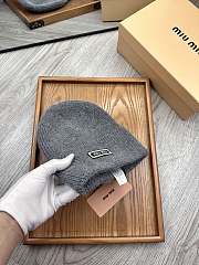 Colestore Miu Miu Beanie Grey  - 2