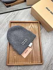 Colestore Miu Miu Beanie Grey  - 5