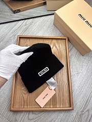 Colestore Miu Miu Beanie Black  - 6