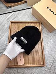 Colestore Miu Miu Beanie Black  - 3